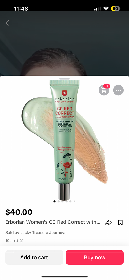 CC Cream Red Correct-Green color corrector